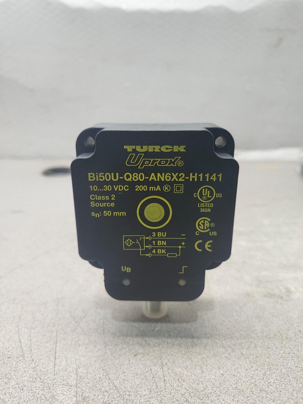 NEW IN BAG TURCK Proximity Switch Sensor BI50U-Q80-AN6X2-H1141