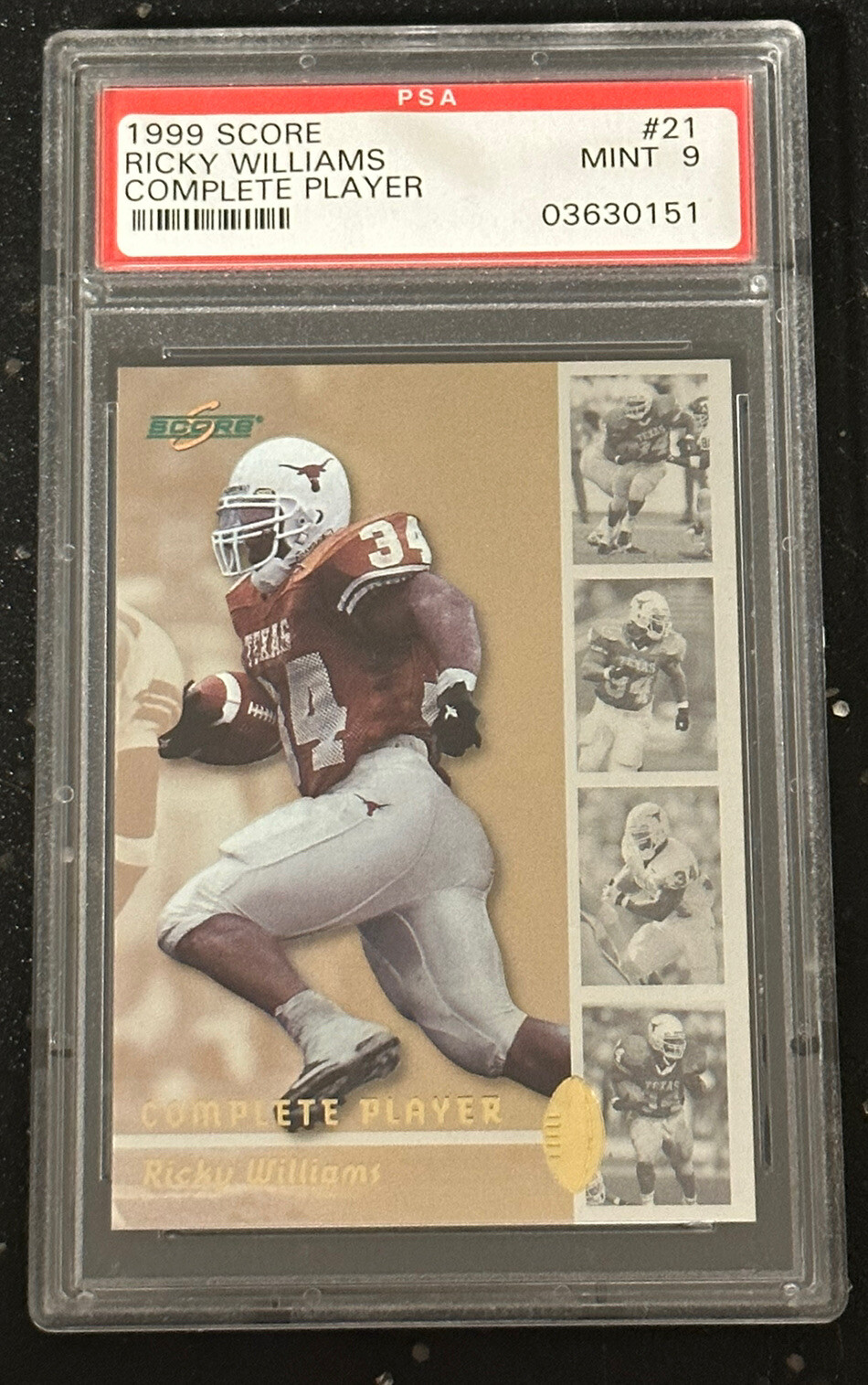 Ricky Williams Score Complete Players #21 Complete Player