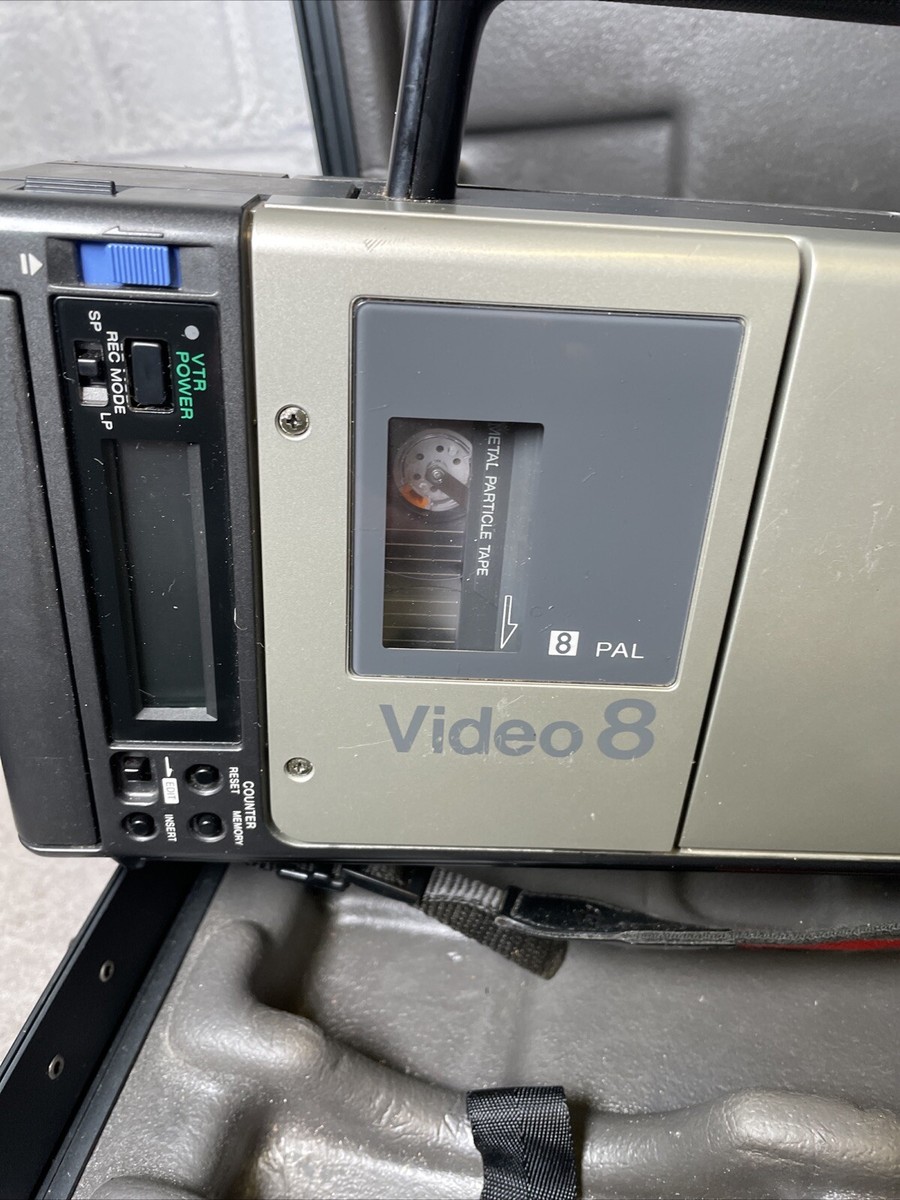 Sony CCD-V100E video 8 PRO Camcorder. PARTS NOT WORKING | eBay