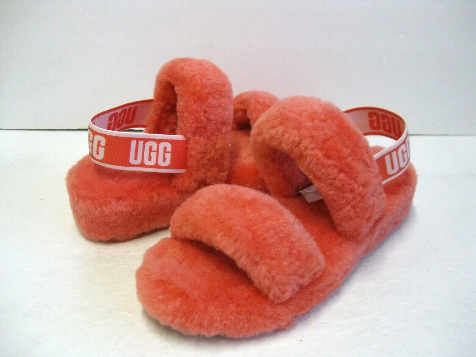 UGG OH YEAH SLIDE SANDALO DONNA POP CORAL US 9 UK 7 EU 40