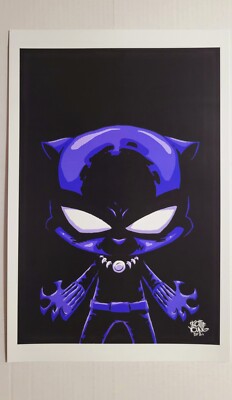 Skottie Young Exclusive BLACK PANTHER (2021) 11x17 Art Print / New (No Frame)