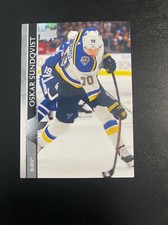 Upper Deck NHL Oskar Sundqvist Blues