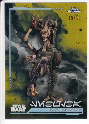 2024 Topps Star Wars Chrome Aurebesh, Parallels, Inserts, Refractors You Pick