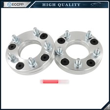 2pc 1 4x114.3 To 5x114.3 Wheel Adapters 12x1.25 For Nissan 4 Lug To 5 Lug Wheel