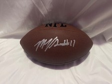 Kansas City Chiefs MARQUEZ VALDES-SCANTLING Signed NFL Football