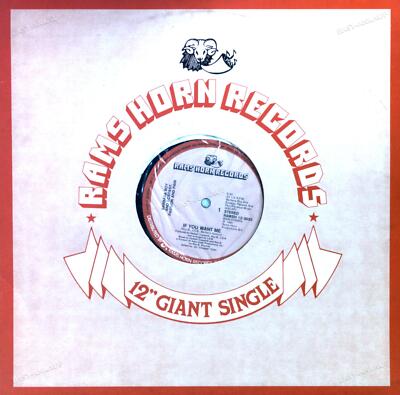 Barbara Roy And Ecstasy, Passion And Pain - If You Want Me Maxi (VG+/VG+) '