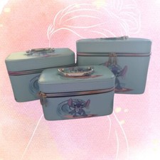 BEAUTY CASE STITCH AZZURRO