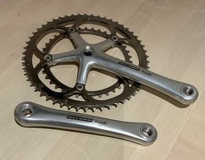 Campagnolo Record 10 EPS 175mm 53 x 39 Kettensatz Vintage GRATIS UK 48HR Lieferung