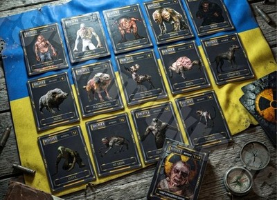 For gamers  S.T.A.L.K.E.R. 2 Heart of Chornobyl  Cards Set 1-14  ( Not ATB )