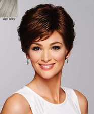 Eva Gabor Pixie This Hairpiece, Light Grey a short, full style Women's Wigs