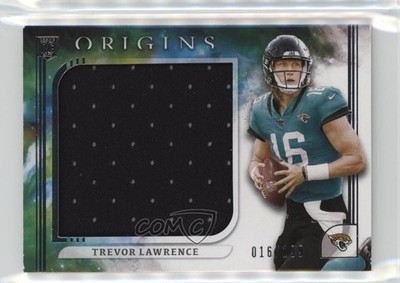 2021 Panini Origins Rookie Jumbo Jerseys /199 Trevor Lawrence #RJJ-TL RC 18kr