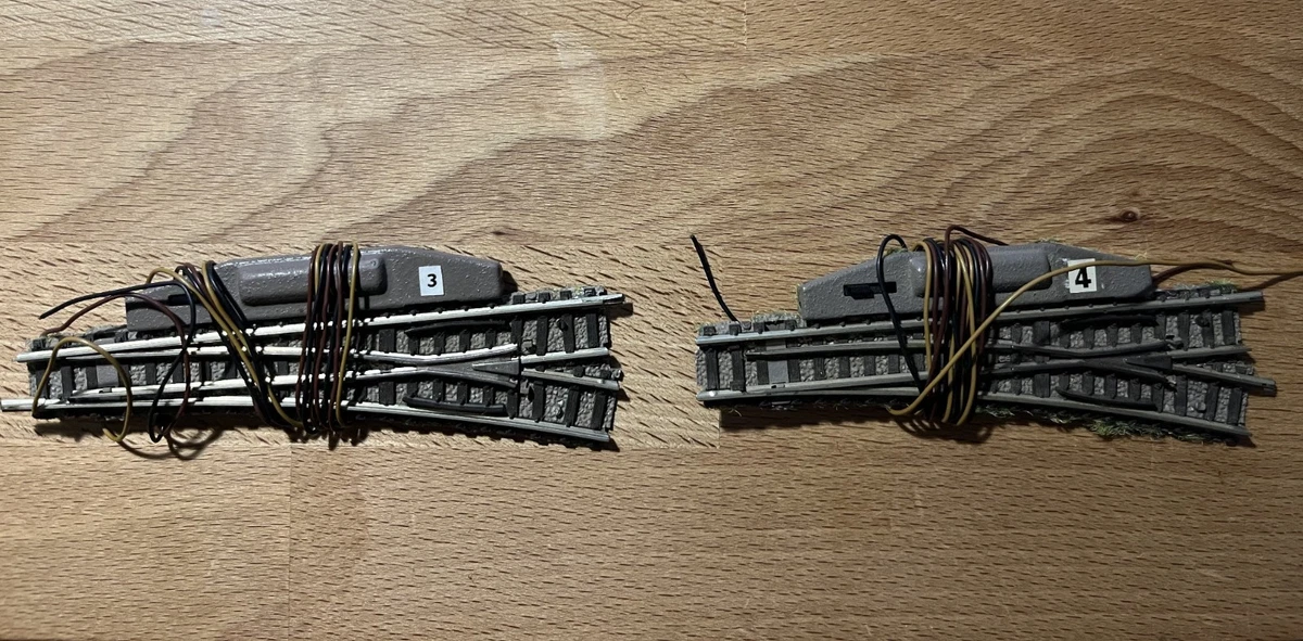 Rail Droit Fleischmann 22203 (N) Voie Sans Ballast - Lot 12 Pièces