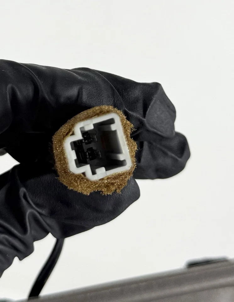 2001-2003 Acura CL Front Door Tweeters Left & Right Trim Set Tan Beige OEM - Image 4 of 4