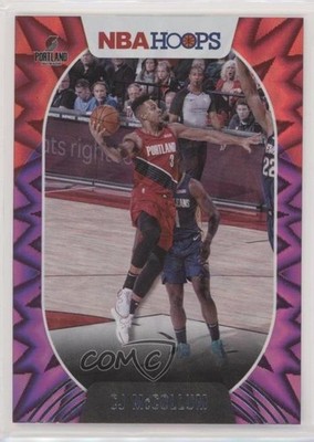 2020-21 Panini NBA Hoops Purple Explosion CJ McCollum #133 09p1