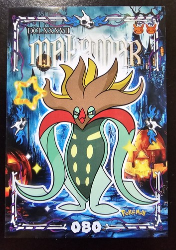 MALAMAR - POKEMON SHINY PRISMA HALLOWEEN RARE CCG HOLO 2026