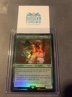Glorfindel, Dauntless Rescuer - NM MTG LTR - Lord of the Rings 0171 FOIL