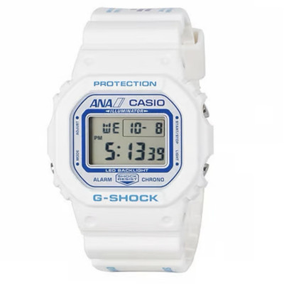 ANA G-Shock DW-5600X White by Casio Japan Exclusive Limited Edition