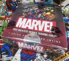 2012 Marvel Greatest Heroes (1) Sealed Hobby Box #3715 of 8000