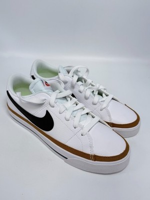 Nike Court Legacy NN Sneakers White/Team Orange  Size 7.5 WOMENS 6 MENS  *NEW*