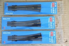 PECO SL-395 SL-396 3 x Insulfrog Mittelradius Rechte Und Linke Abzweigung Gleis