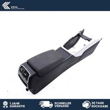 Original Mittelkonsole mit Mittelarmlehne Audi A6 C7 4G Stoff Schwarz 4G0863244C