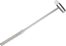 Double Head Small Hammer 7.87" with Plastic and Metal Round Double