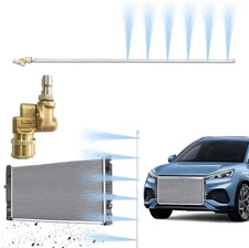 39''Portable Radiator Cleaning Wand,4500 PSI Radiator Flush and Cleaner Tool,Qui