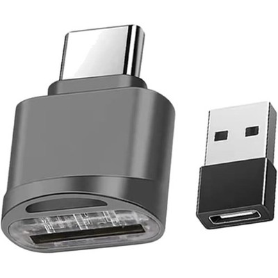 Micro SD Kartenleser USB C Typ C SDXC Adapter für MacBook Smartphone Zubehör