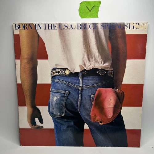 BRUCE SPRINGSTEEN - BORN IN THE USA - 1ST PRESS VINYL LP - 1984 - A1 / B1 Vg
