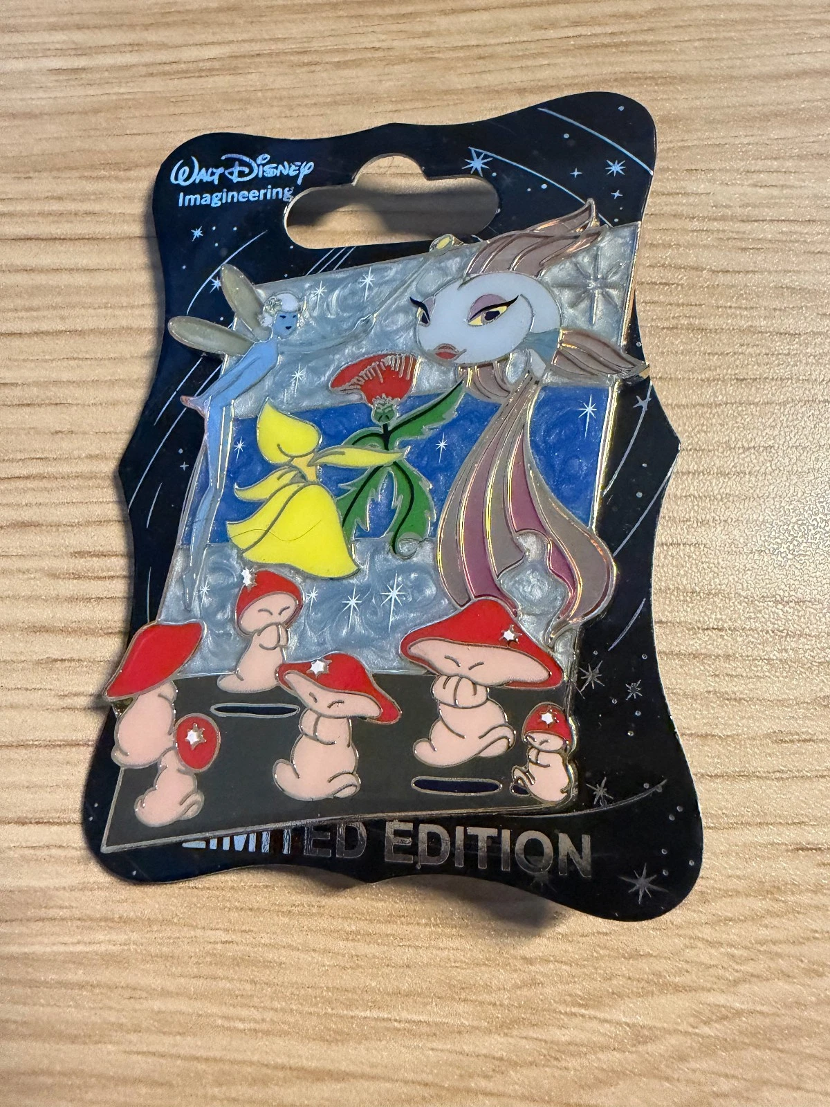 WALT DISNEY IMAGINEERING PIN FANTASIA MUSHROOM FISH FLOWERS NUTCRACKER