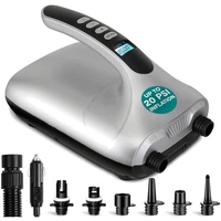 Dual-Stage Air Compressor - LCD Display, 12V Car Connector