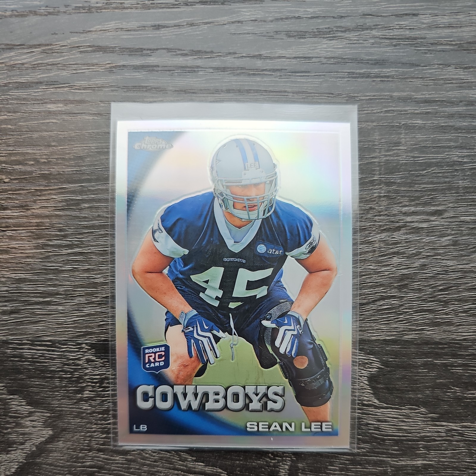 2010 Topps Chrome Refractor Sean Lee #C38 Rookie RC