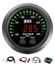 Water Temperature Gauge with 1/8NPT Sensor Bracket 300 F Digital LED Display W