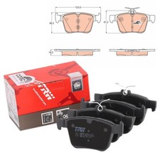 TRW Bremsbeläge GDB1957 Achssatz für VW AUDI SKODA SEAT CUPRA