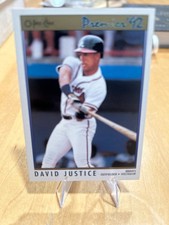 David Justice Dave 1992 O-Pee-Chee OPC Premier #117! 2 Card Min! Read Disc!