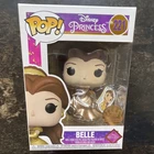 Funko Pop! Disney Princess Belle #221 Vinyl Exclusive Figure Gold Brown Beige