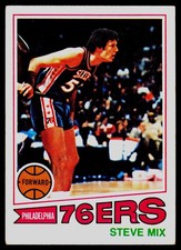 1977-78 Topps #116 Steve Mix White Backs - POOR