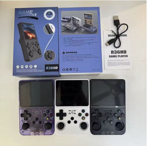 R36HD Handheld Game Console 15000+ Games 3.5” IPS Retro 🇬🇧 Fast Delivery