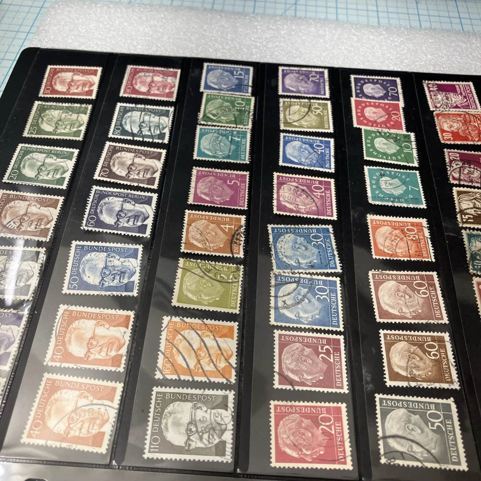 95+ USED/Cancelled West Germany Deutsche Bundespost 1945-1985 Stamps- A DEAL! - Image 4 of 4