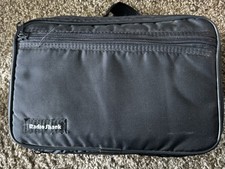Radio Shack 14 Cassette Tape Holder Portable Soft Sided With Cassette Tapes