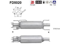 Dpf RußPartikelfilter Dieselpartikelfilter As FD5020 Cordierit FüR Alfa 159 Jtdm