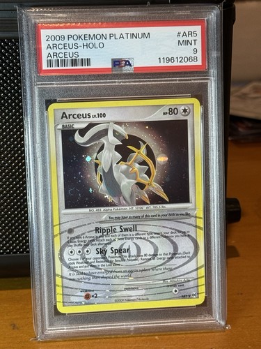 Arceus graded PSA 9 for sale on eBay