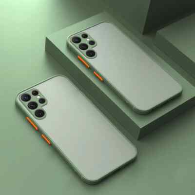 Matte Case Camera Cover For Samsung Galaxy S24 S23 S22 S21 S20 S10 A54 A14 A13