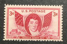 US Scott #962 Francis S. Key 3 Cent MNH