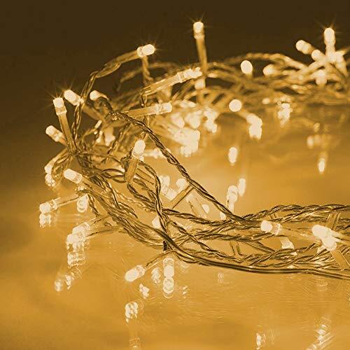 200 LED String Lights Plug in String Lights 8 Modes 66 ft ***Warm White - Bild 6 von 7
