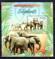 Ouganda 2012 Eléphants Yvert bloc n° 397 neuf ** 1er choix MNH