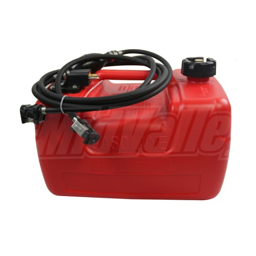 Portable 3.2 Gallon 12L Marine Tank External Fuel Tank Outboard Boat Motor Gas - Picture 3 of 9