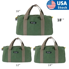 Multi-function Tool Bag Canvas Waterproof Storage Portable Toolkit Zipper Bag