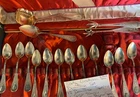 Gorham 'Hindostanee' Sterling Silver SUPER SET OF DEMITASSE SPO0NS AND SERVERS