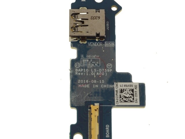 FOR DELL Alienware 17 R4 USB Port IO Circuit Board G3PWR 0G3PWR | eBay